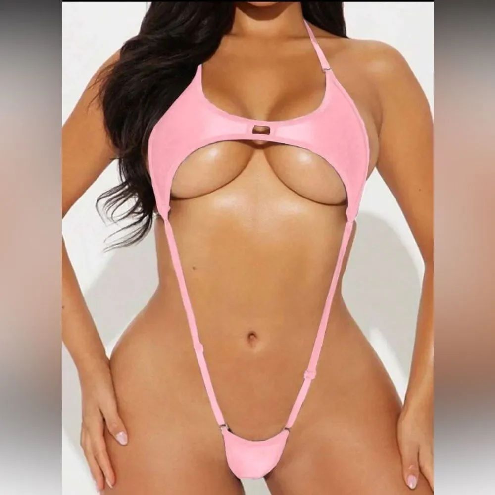 3for$20 Sexy Oil Bright Three Points Pure Skin-Friendly One-Piece Women's